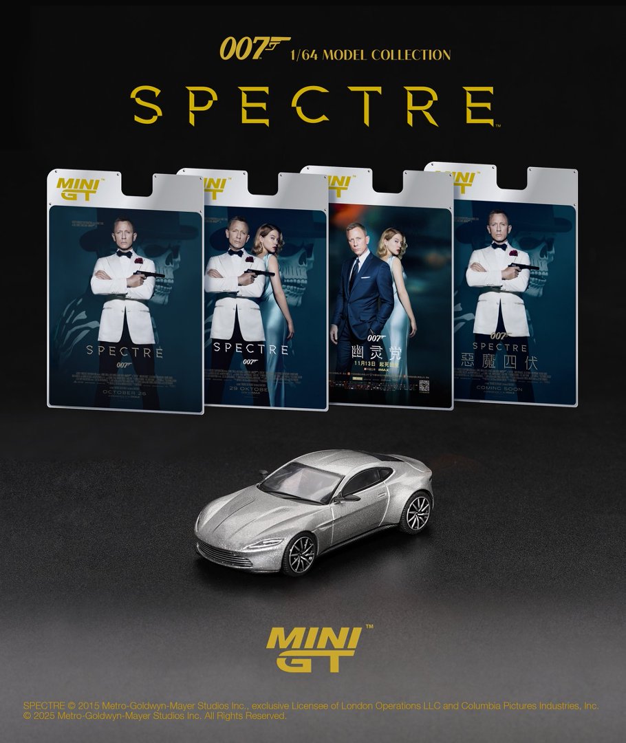 Kids Toys Car - MINIGT 1/64 Aston Martin DB10 Spectre