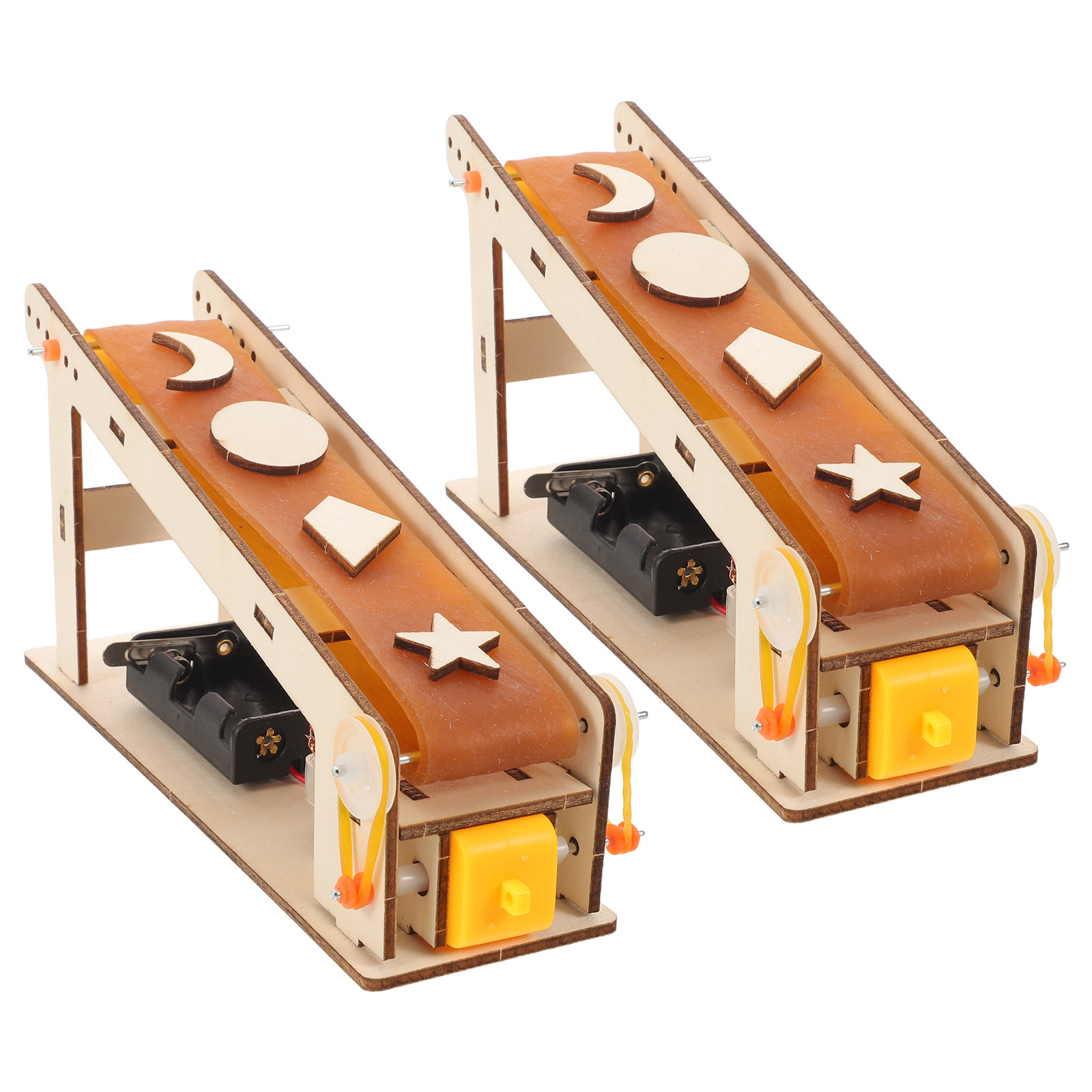 Science Experiment Kit - 2Pcs Electric Conveyor Belt Stem Kit