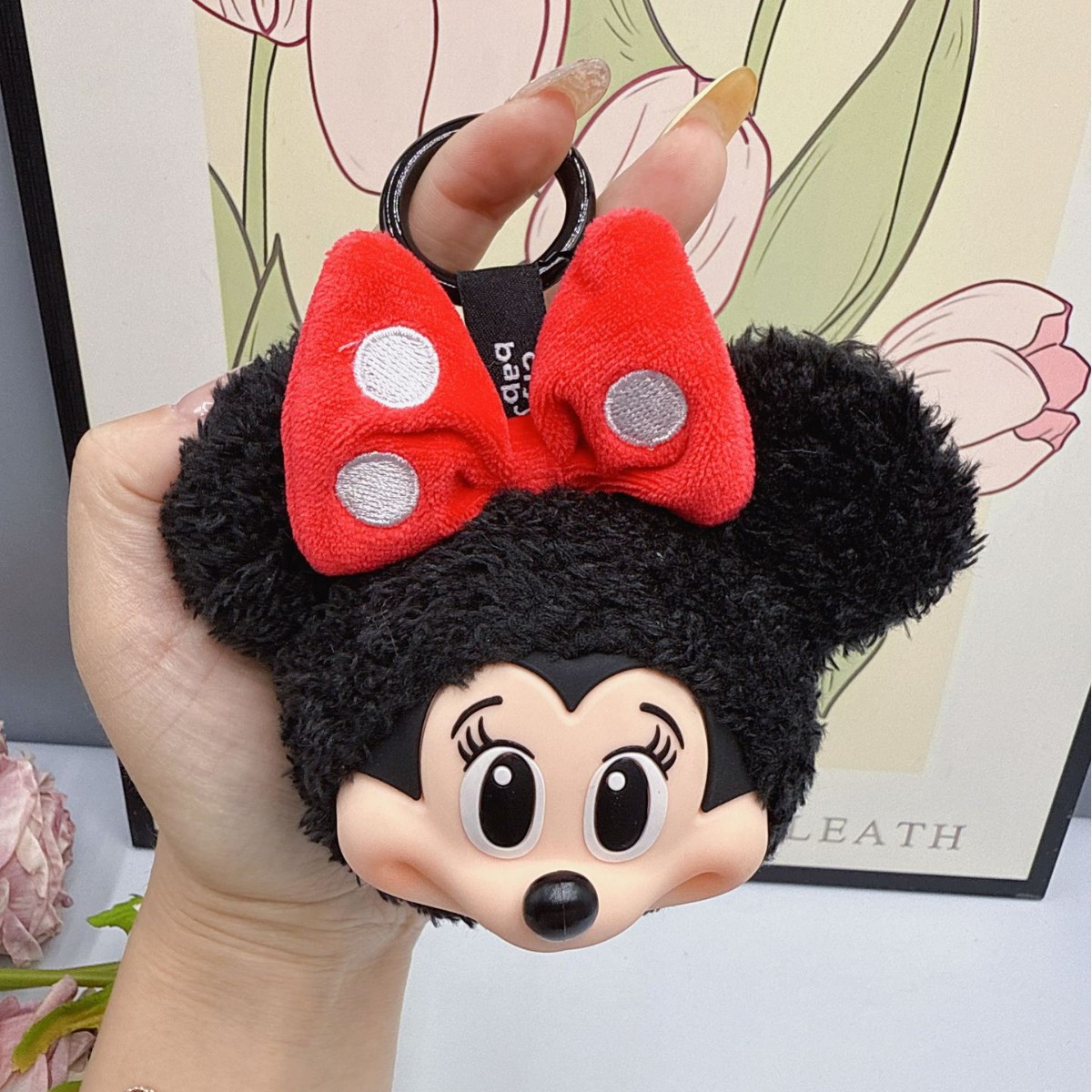 Kids Toys Young - Mickey Minnie Plush Doll Keychain Cute