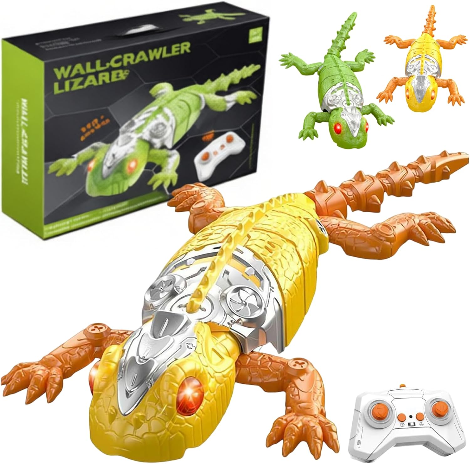 Kids Toys Electric Car - Spider Gecko Remote-Controlled Toy Wall Climbing