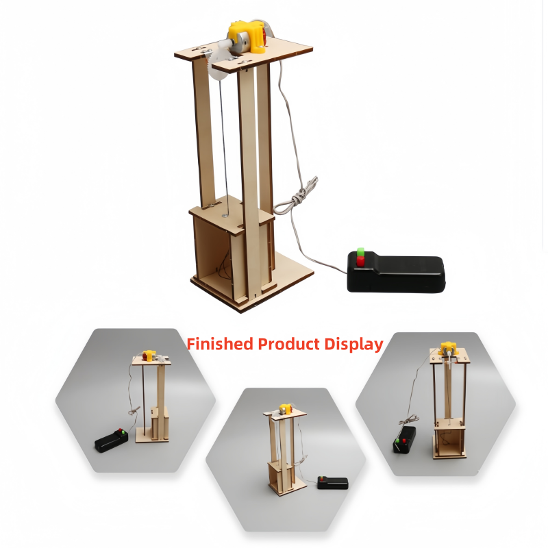 Science Experiment Kit - DIY Electric Remote Control Lift Elevator