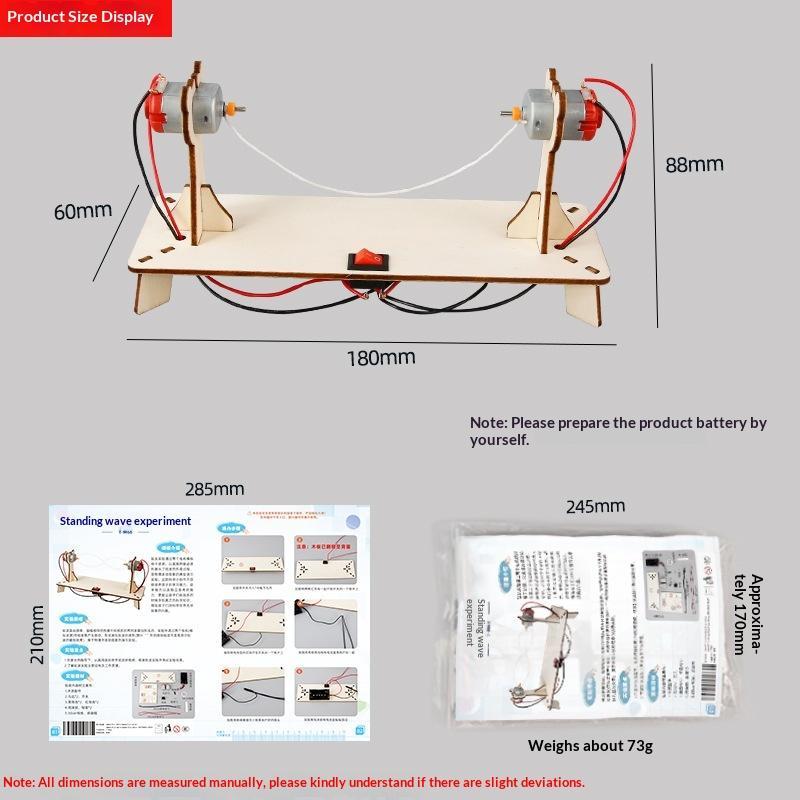 Science Experiment Kit - STEM Physics Experiment Model Kit Standing