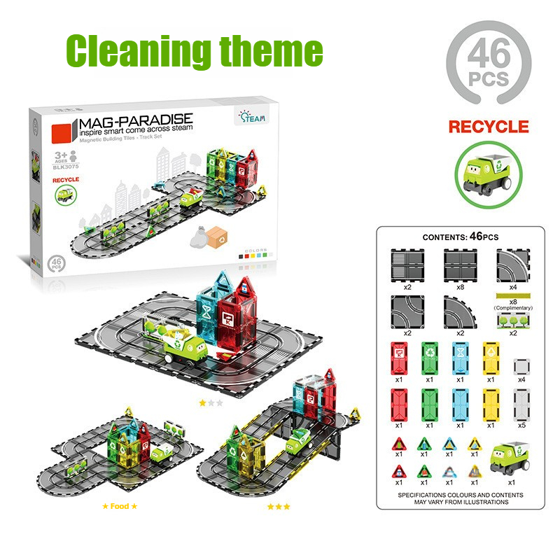 Creative Magnetism Electric Ra - Kids Toys Electric Car recension och pris