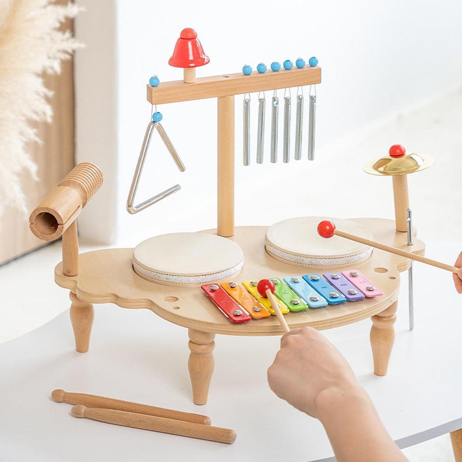 Wooden Musical Instruments Kid - Kids Toys Xylophone recension och pris