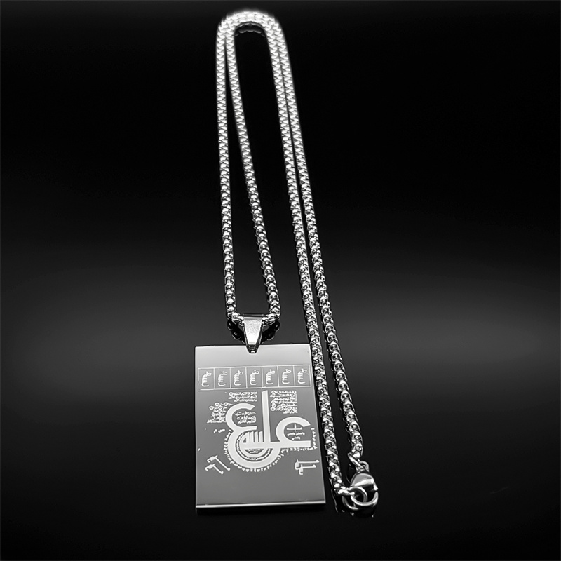 Quran Square Medal Pendant Nec - Kids Quran Toys recension och pris
