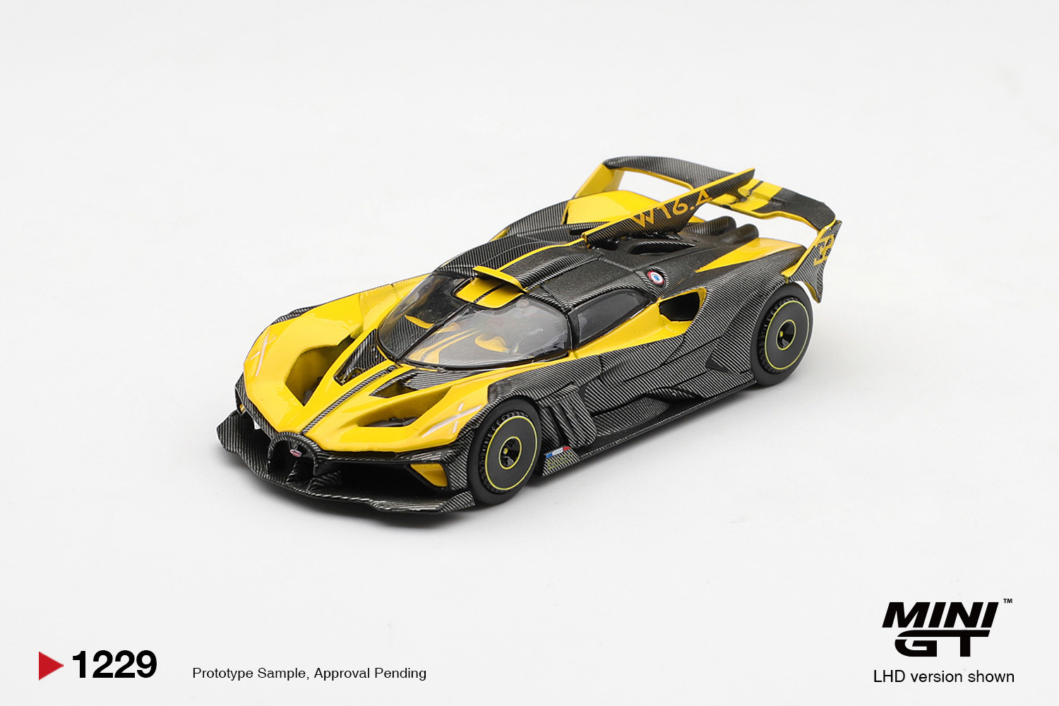 MINIGT 1/64 Bugatti Bolide Yel - Kids Toys Car recension och pris