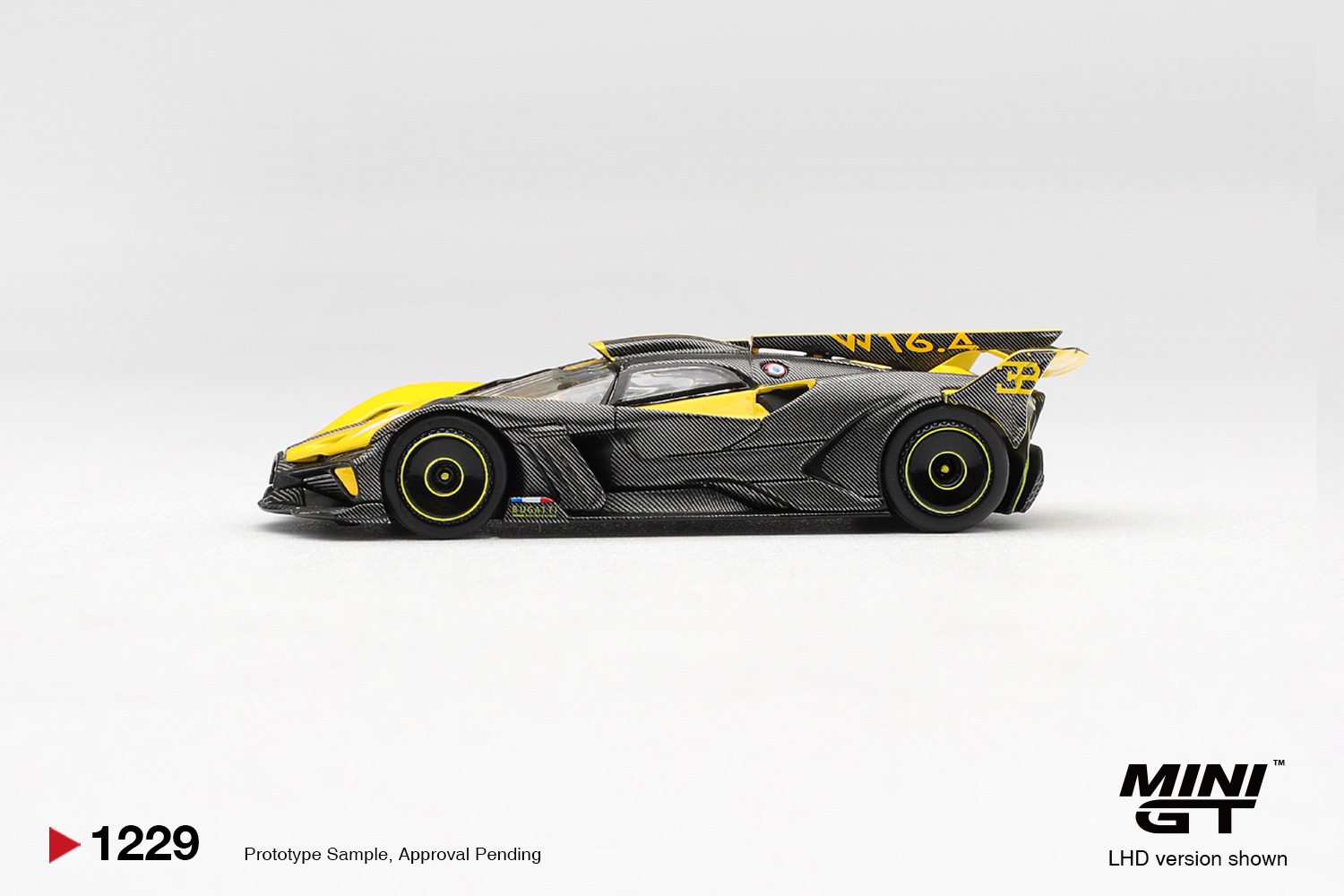 MINIGT 1/64 Bugatti Bolide Yel - Kids Toys Car recension och pris