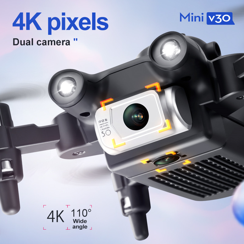 Mini V30 WiFi FPV Drone With 4 - Rc Helicopter Mini recension och pris