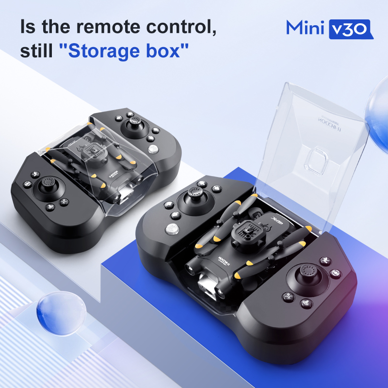Mini V30 WiFi FPV Drone With 4 - Rc Helicopter Mini recension och pris
