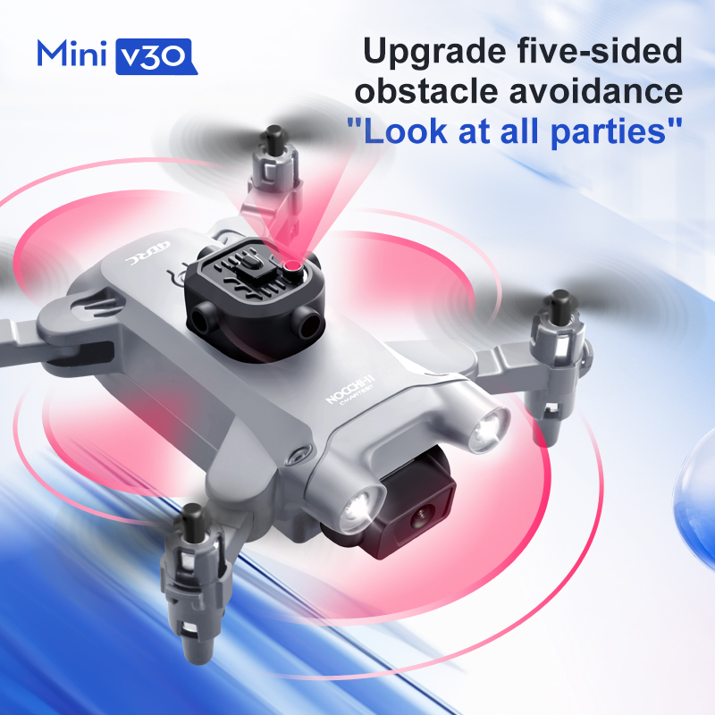 Mini V30 WiFi FPV Drone With 4 - Rc Helicopter Mini recension och pris