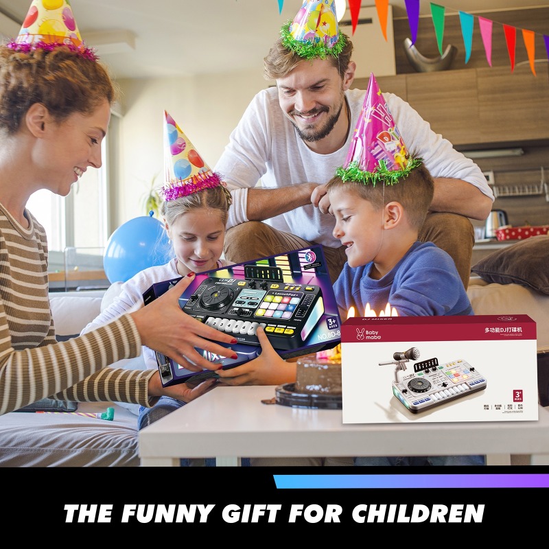 Multifunctional Kid DJ Turntab - Kids Toys Bd recension och pris