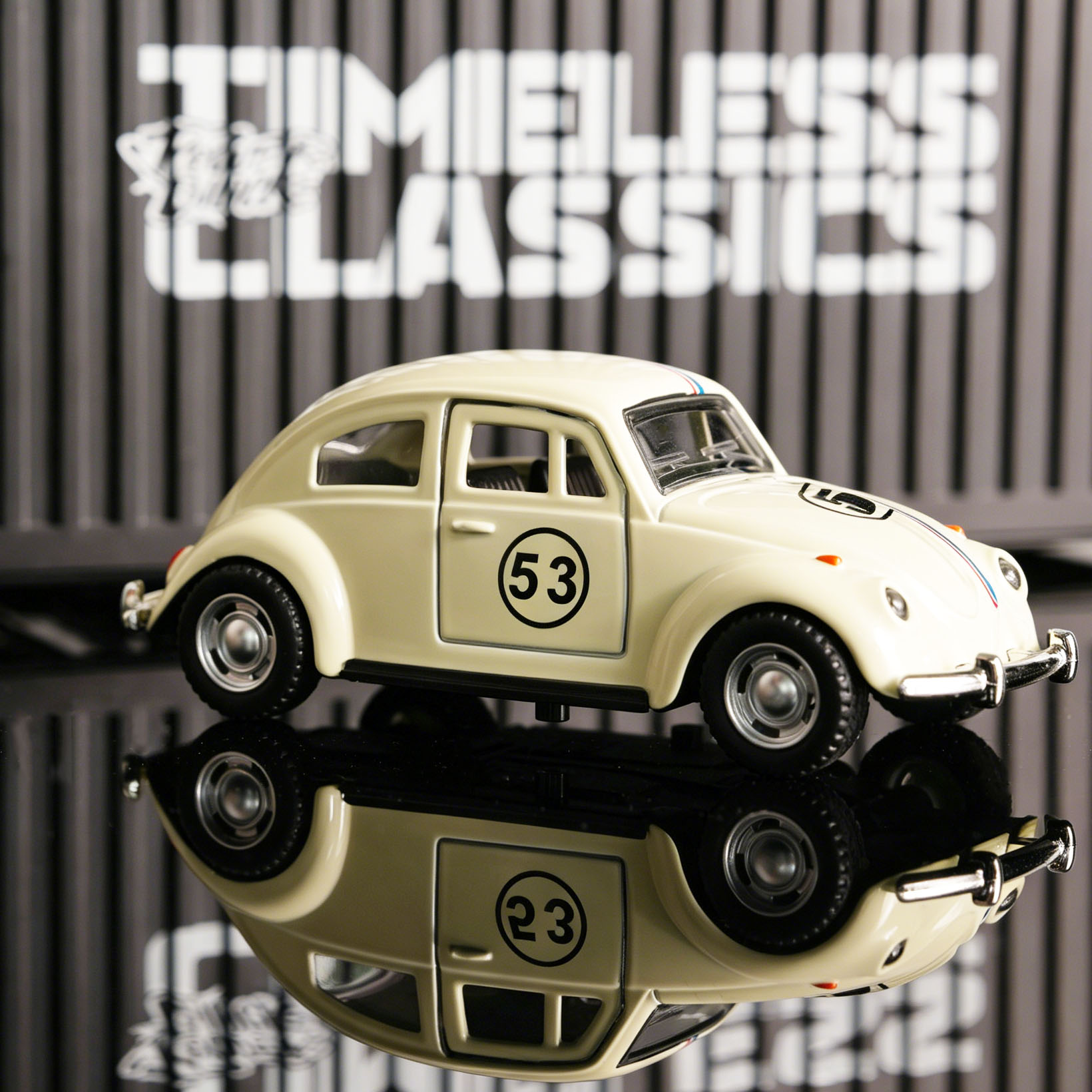 1:32 White No.53 Beetle Diecas - Kids Toys Young recension och pris