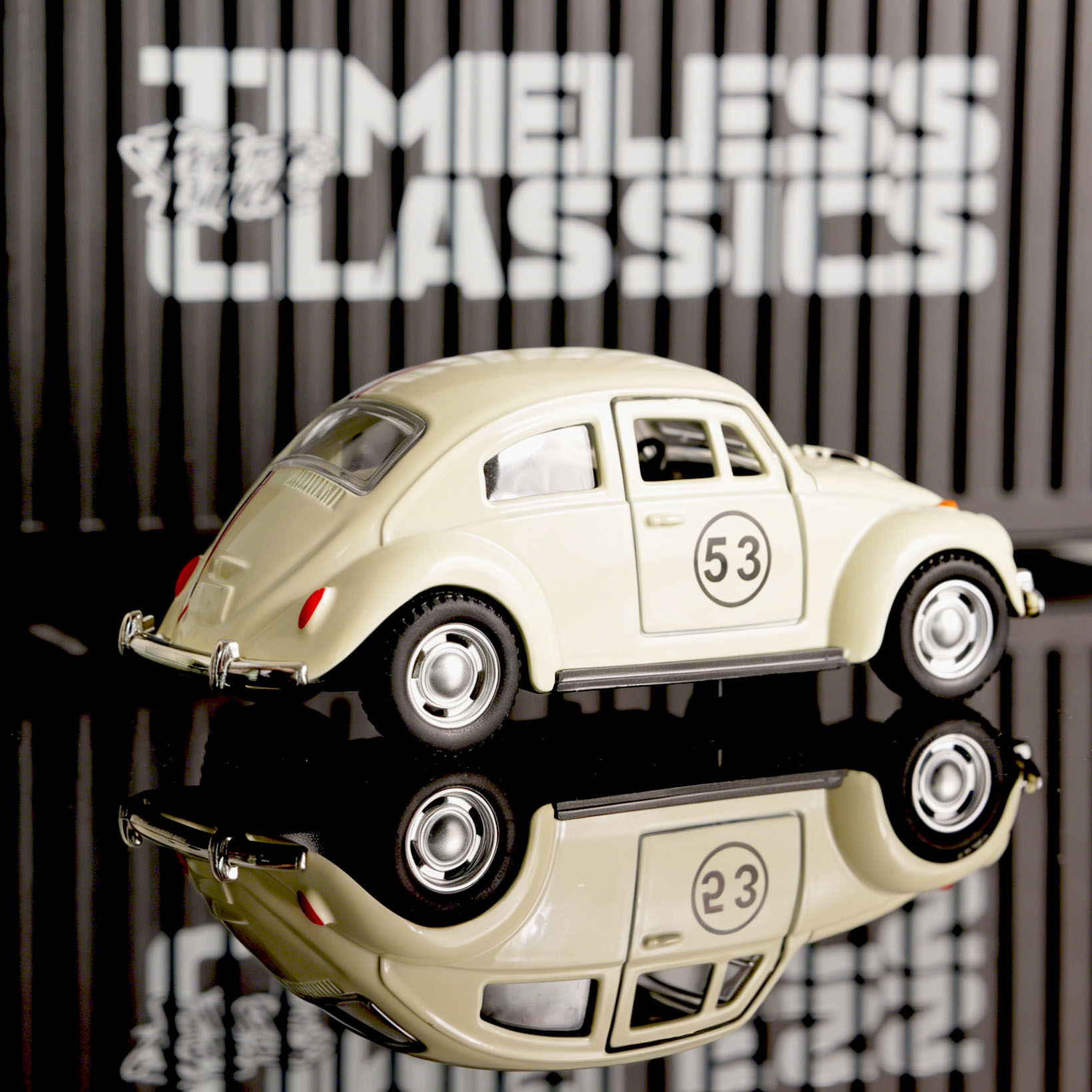 1:32 White No.53 Beetle Diecas - Kids Toys Young recension och pris