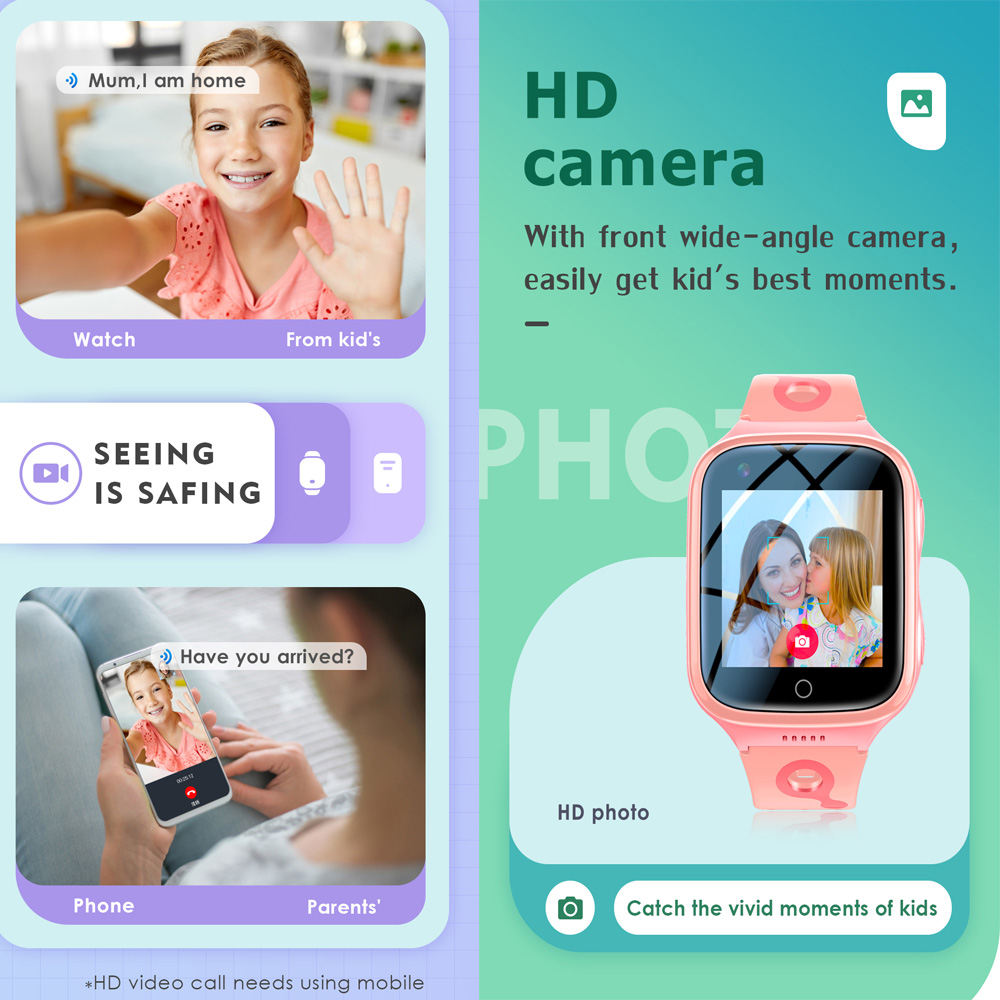 4G Smart Watch Kids GPS WiFi V - Kids Smartwatch Gps recension och pris