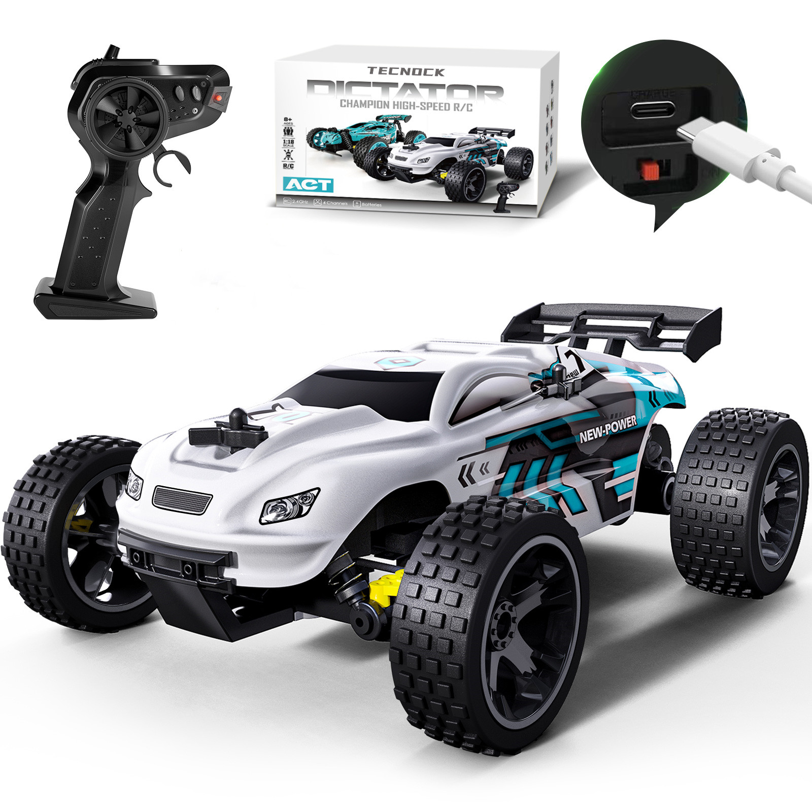 High-Speed RC Car for Adults&K - Kids Toys Under 50 recension och pris