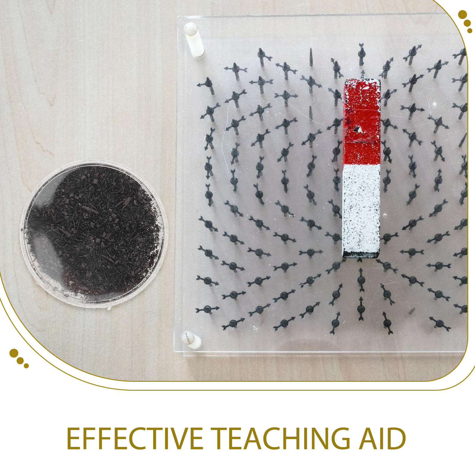 Magnetic Iron Powder Filings S - Science Experiment Kit recension och pris