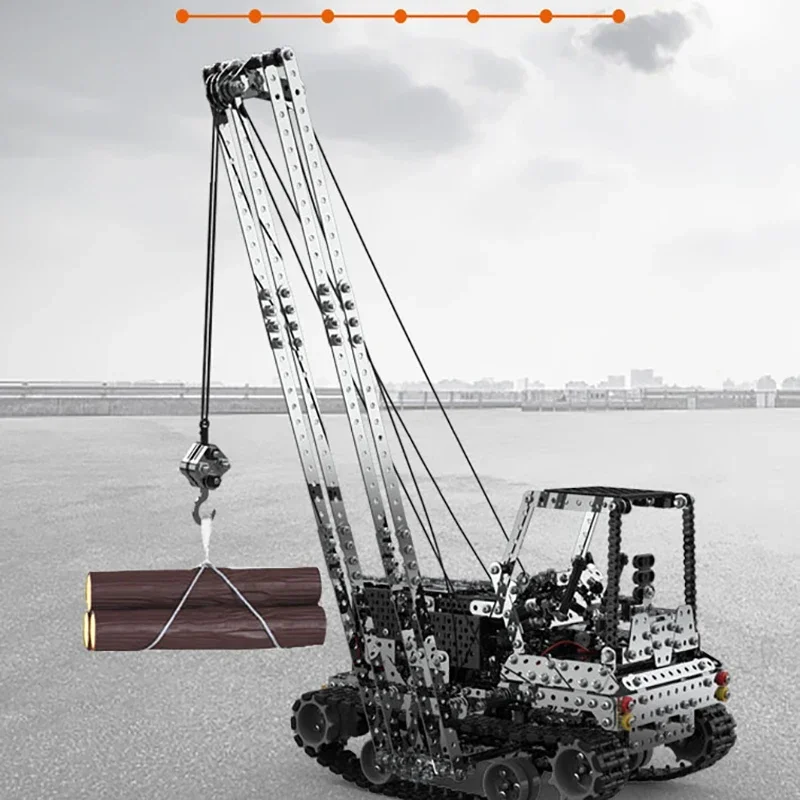 DIY Metal RC Crane Electric Ho - Kids Toys Electric Car recension och pris