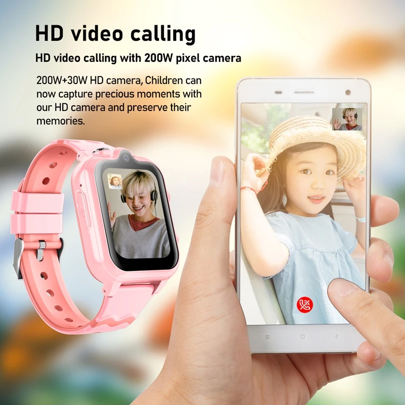 Yoateo Smart Watch Kids 4G KT1 - Kids Smartwatch Gps recension och pris