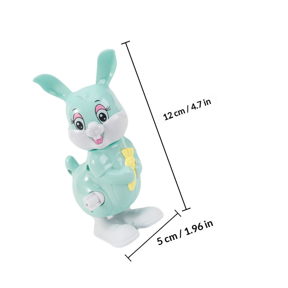 3Pcs Jumping Rabbit Wind-Up Pl - Kids Toys Easter recension och pris