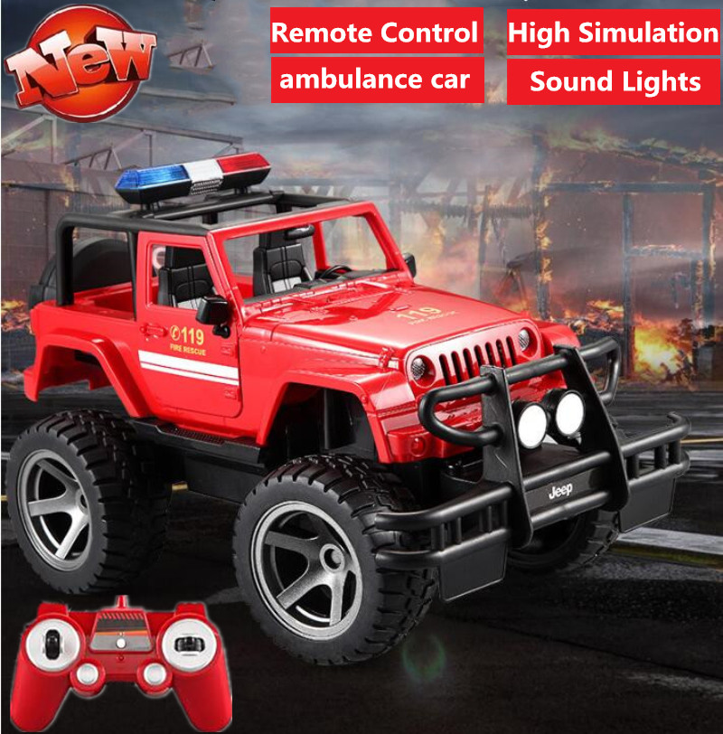 Large Ambulance 2.4G 4WD Remot - Kids Toys Under 50 recension och pris