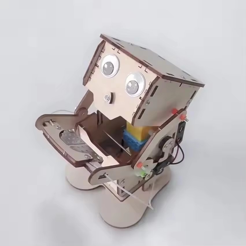 Coin Swallowing Eating Robot M - Science Experiment Kit recension och pris