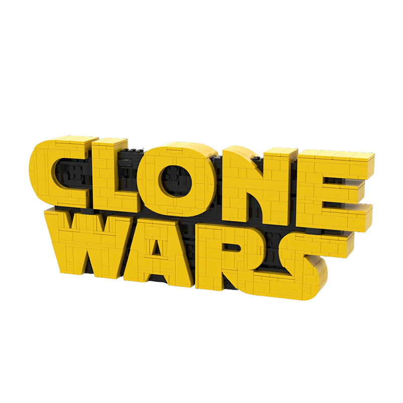 742pcs MOC Clone Wars Logo Sta - Kids Toys Logo recension och pris
