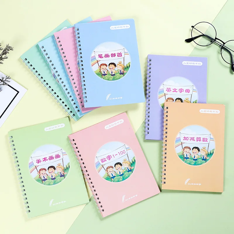 8pcs Reusable Numbers Copybook - Kids Toys Now recension och pris