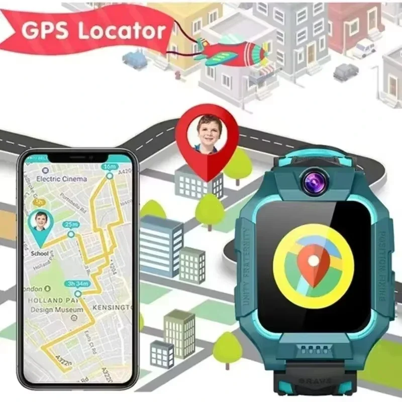 Lenovo 2026 New 5G Waterproof  - Kids Smartwatch Gps recension och pris