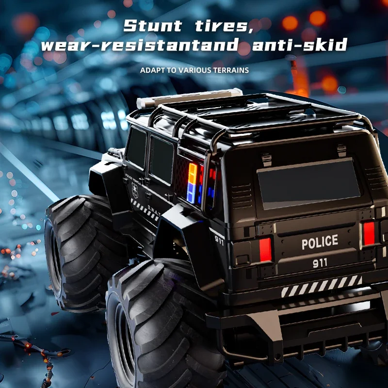 RC Police Cars Amphibious Vehi - Kids Toys Electric Car recension och pris