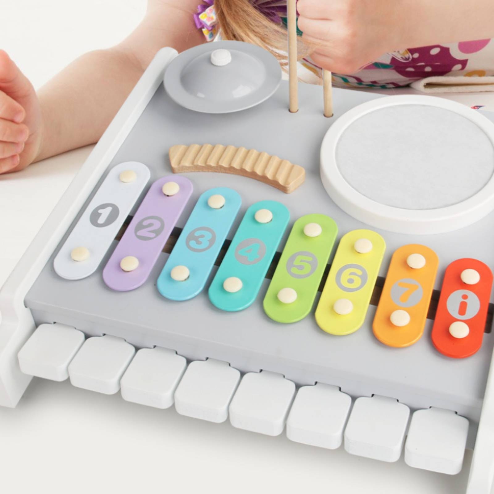 Piano Xylophone Drum Toy Inclu - Kids Toys Xylophone recension och pris