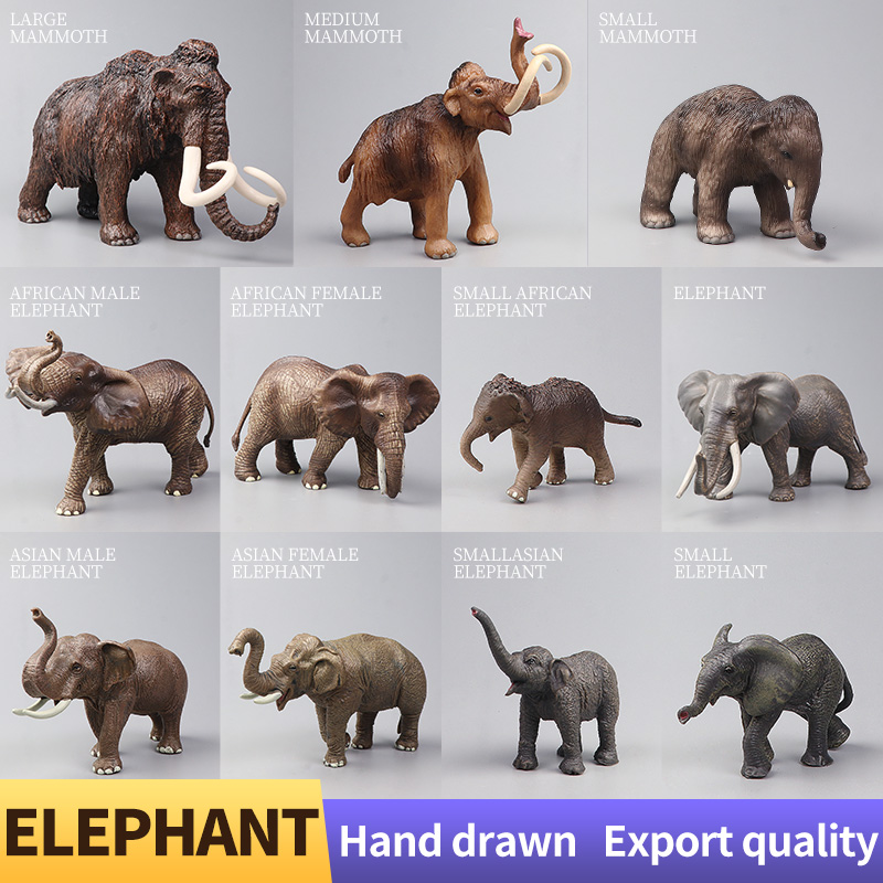 African Wild Animals Big Mammo - Kids Toys Elephant recension och pris
