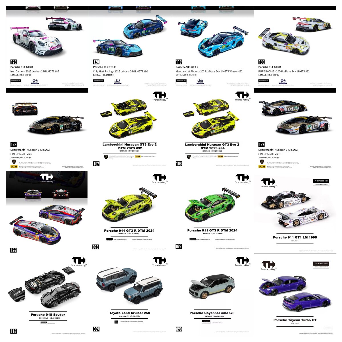 TH 1/64 Porsche 911 GT3 R LeMa - Kids Toys Car recension och pris