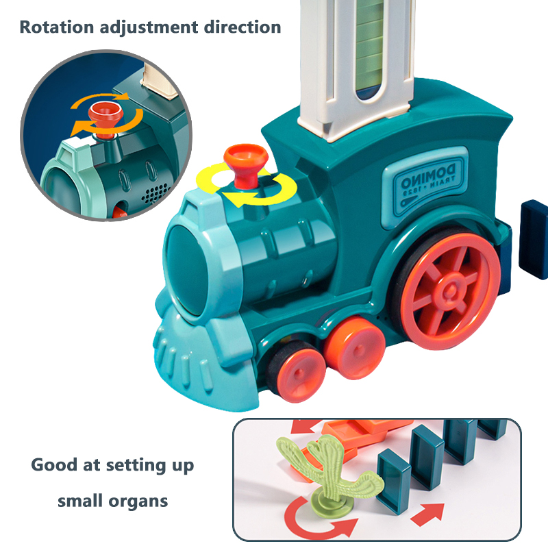 Automatic Laying Domino Train  - Kids Toys Electric Car recension och pris