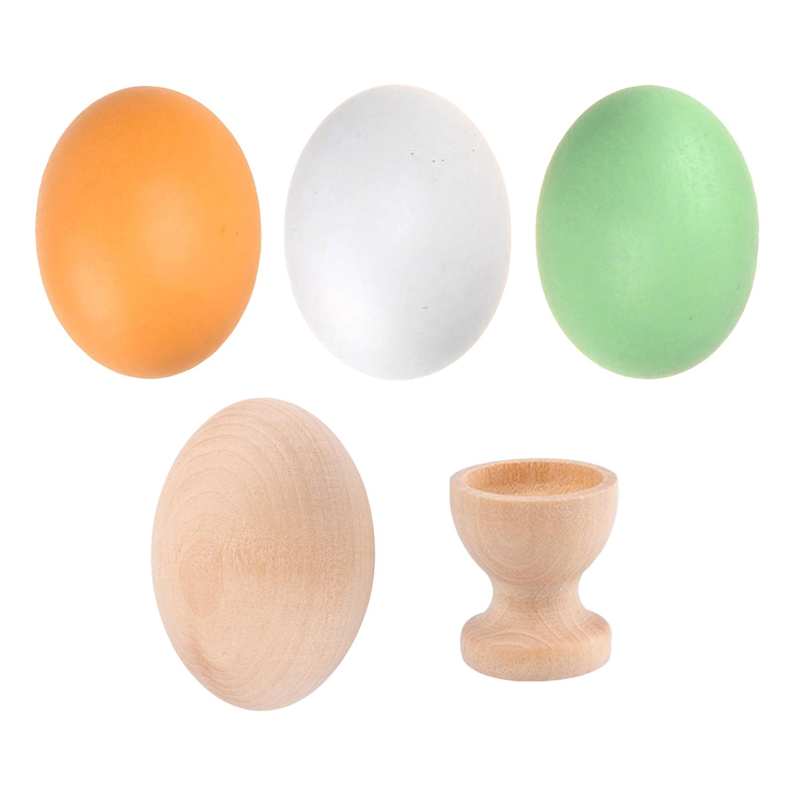 Wooden Easter Egg Party Suppli - Kids Toys Easter recension och pris