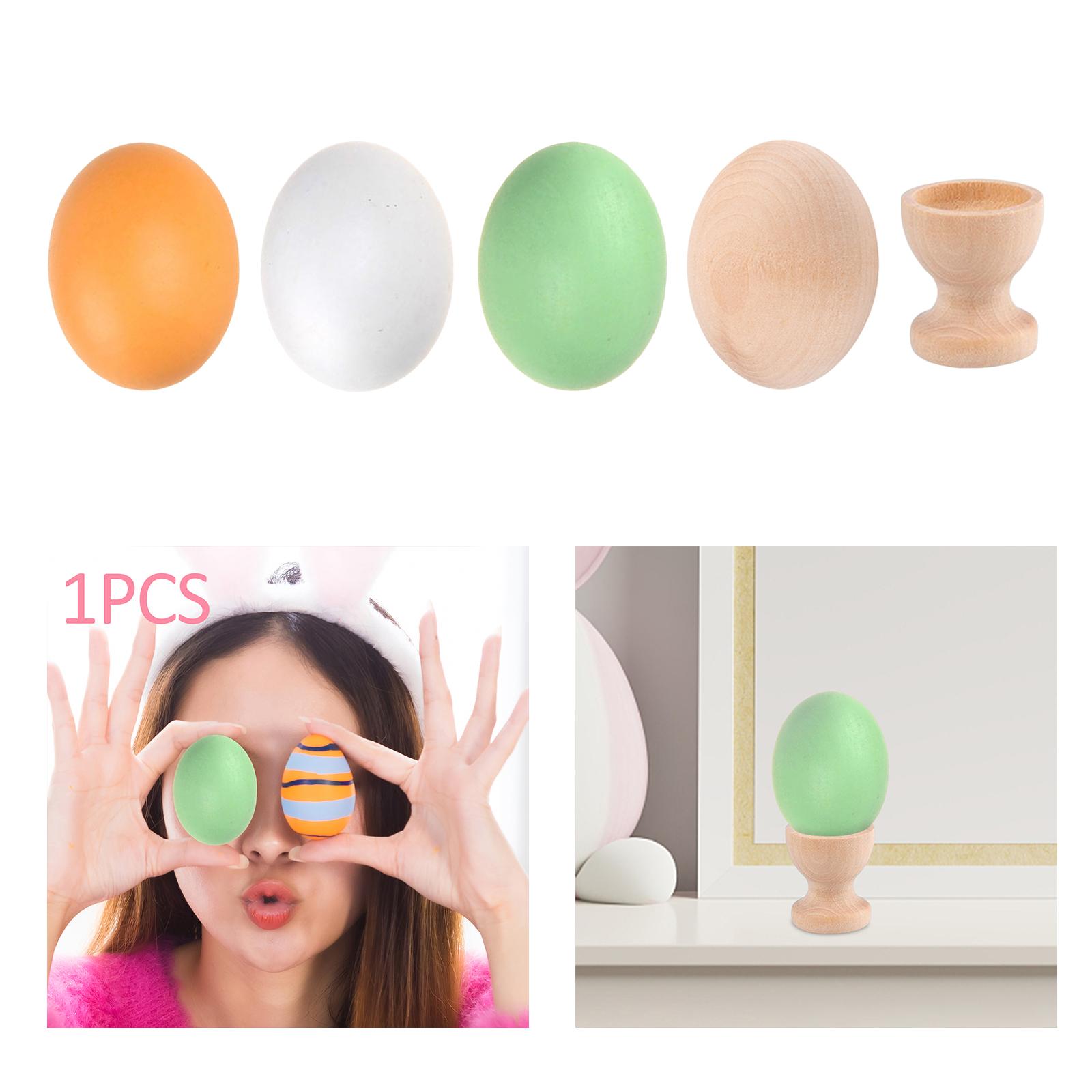 Wooden Easter Egg Party Suppli - Kids Toys Easter recension och pris