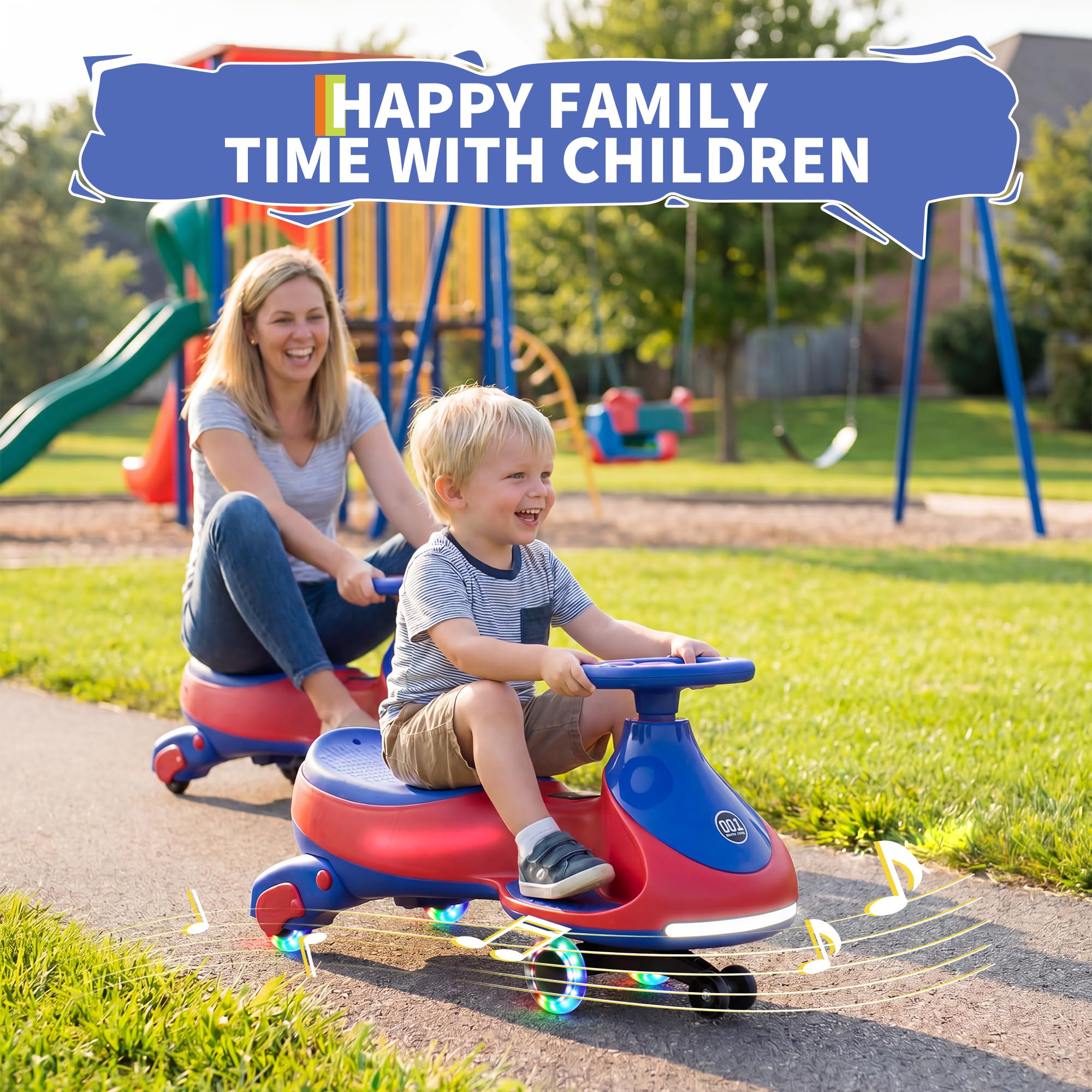 12V Electric Wiggle Car Kids W - Kids Toys Electric Car recension och pris