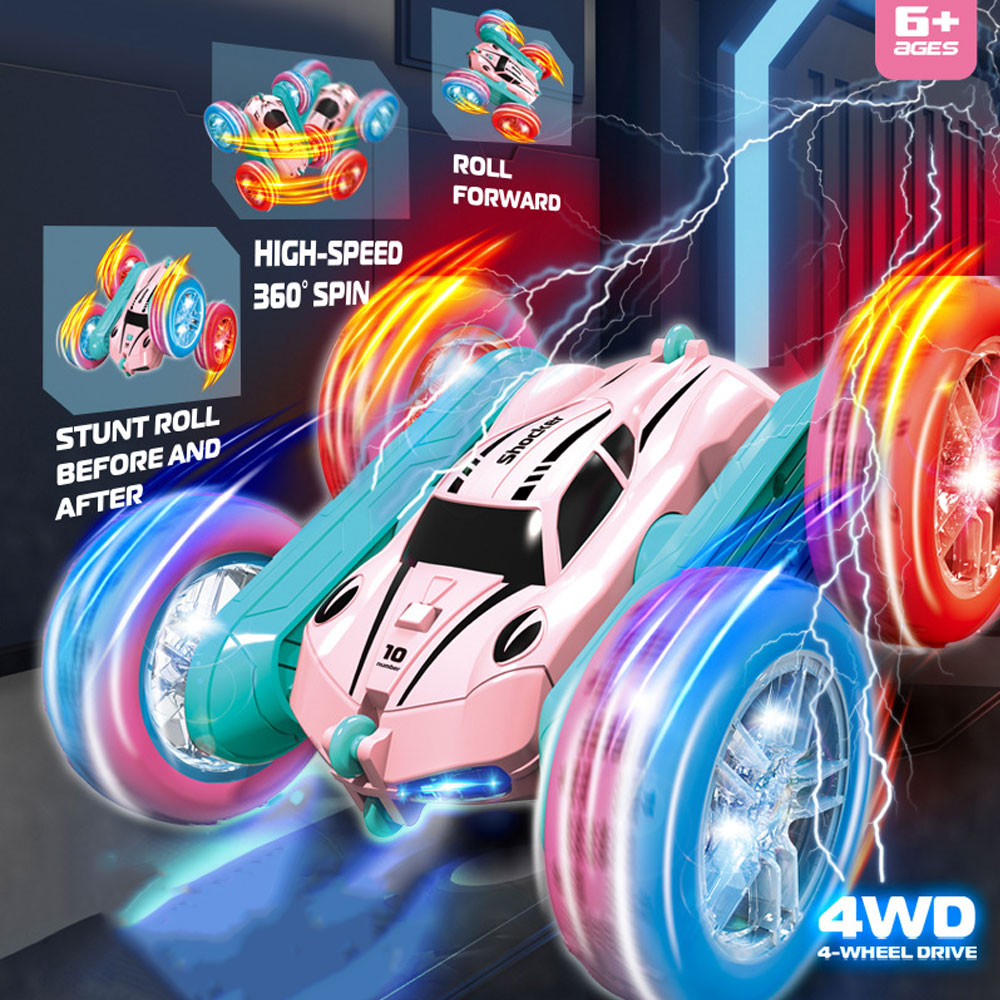 2.4G RC Stunt Car Electric Rem - Kids Toys Electric Car recension och pris
