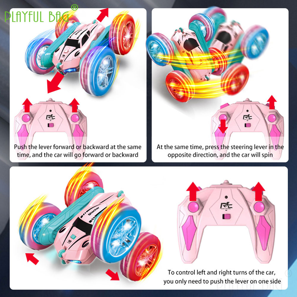 2.4G RC Stunt Car Electric Rem - Kids Toys Electric Car recension och pris