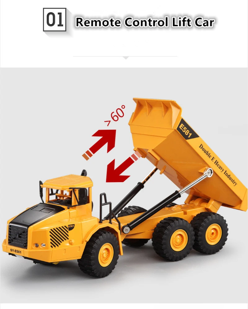 Remote Control Dump Truck RC 1 - Kids Toys Under 50 recension och pris