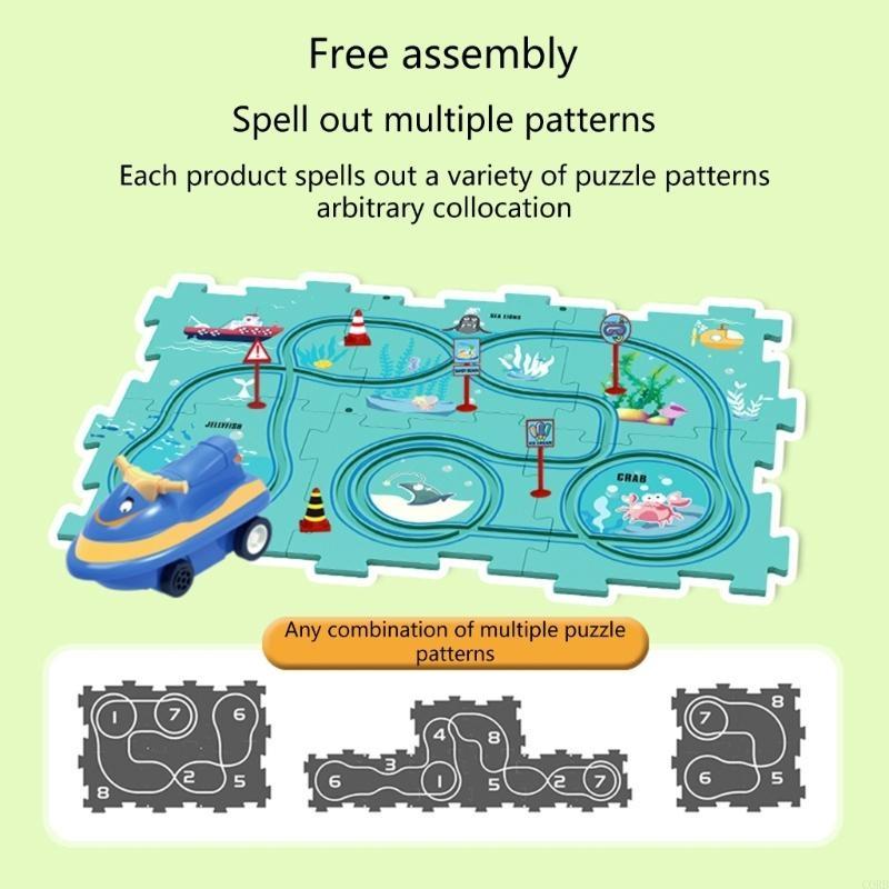 CORB Kids Car Toy Assembly Puz - Kids Toys Electric Car recension och pris