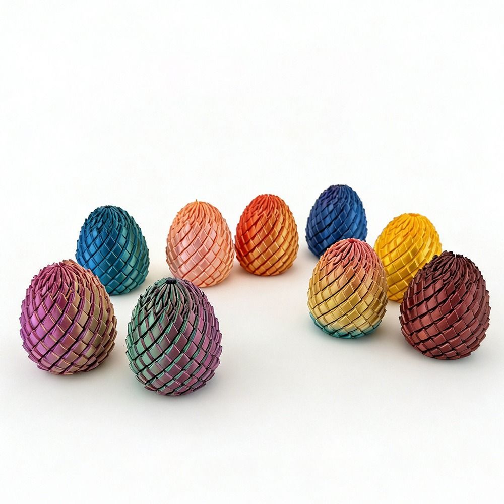 3D Printed Twisty Fidget Drago - Kids Toys Easter recension och pris