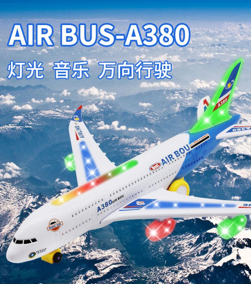 A380 Aircraft Large Long Elect - Kids Toys Electric Car recension och pris