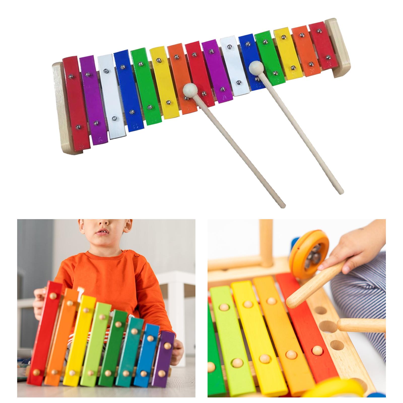 15 Scale Xylophone Bell Hand P - Kids Toys Xylophone recension och pris