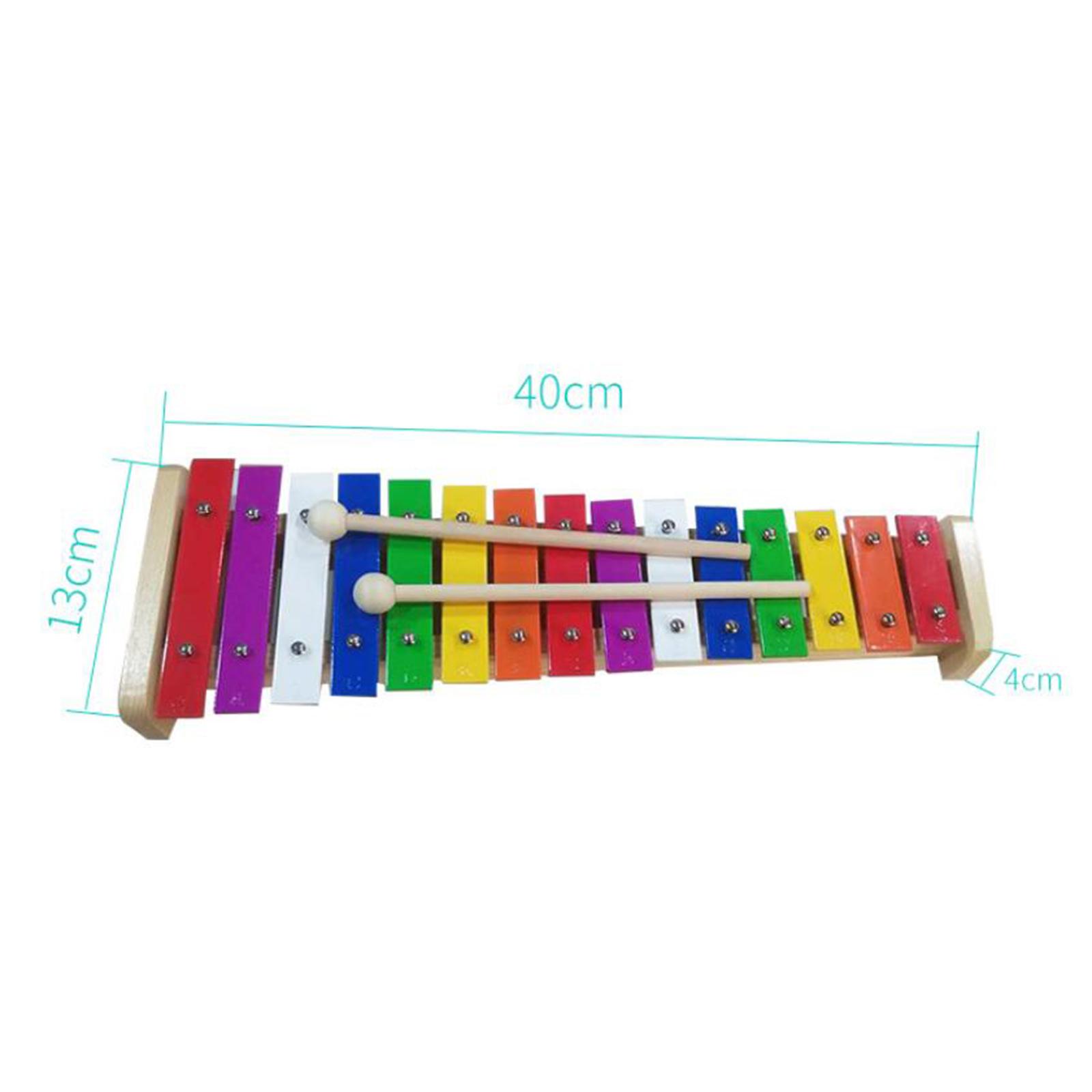 15 Scale Xylophone Bell Hand P - Kids Toys Xylophone recension och pris