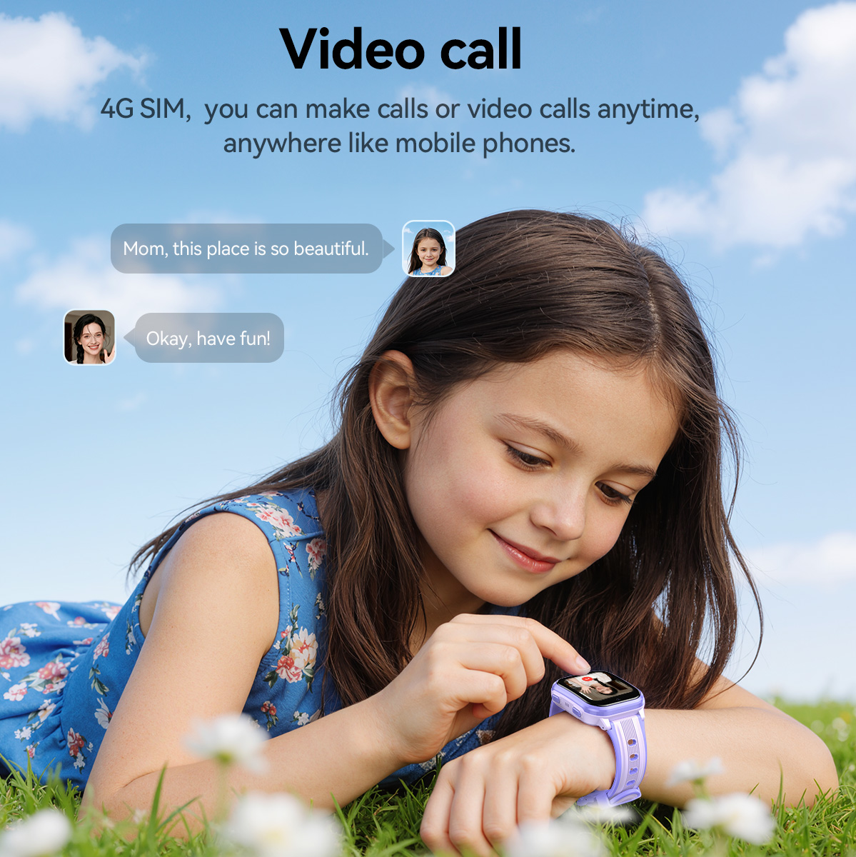 HOCO Y108 1.69inch HD LCD Curv - Kids Smartwatch Gps recension och pris